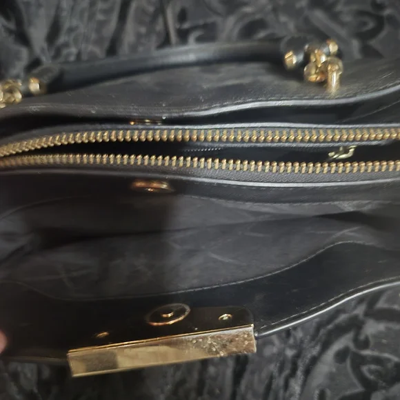 Michael Kors Black Tote with Gold Hardware - Picture 9 of 9